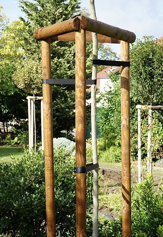 Kôl spájací polo guľatý priemer 6cm - výška 250cm