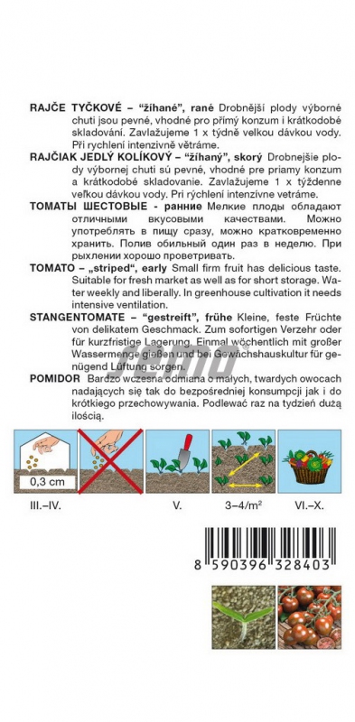 Semo Rajčiak kolíkový ´Tigrino´