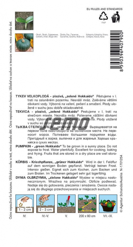 Semo Tekvica veľkoplodá ´Delica F1´