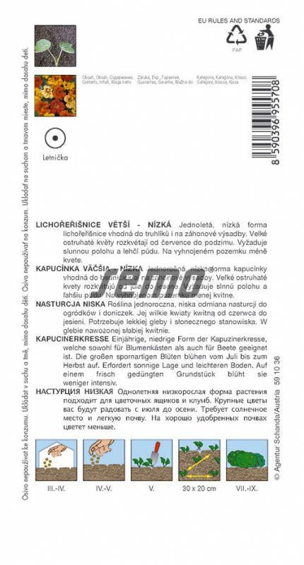 Semo Kapucínka nízka ´Bijou Double´