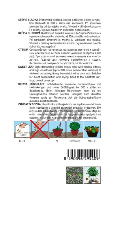 Semo Stévia cukrová ´Compact Sweet´