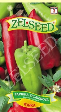 Zelseed Paprika ročná ´Tonka´
