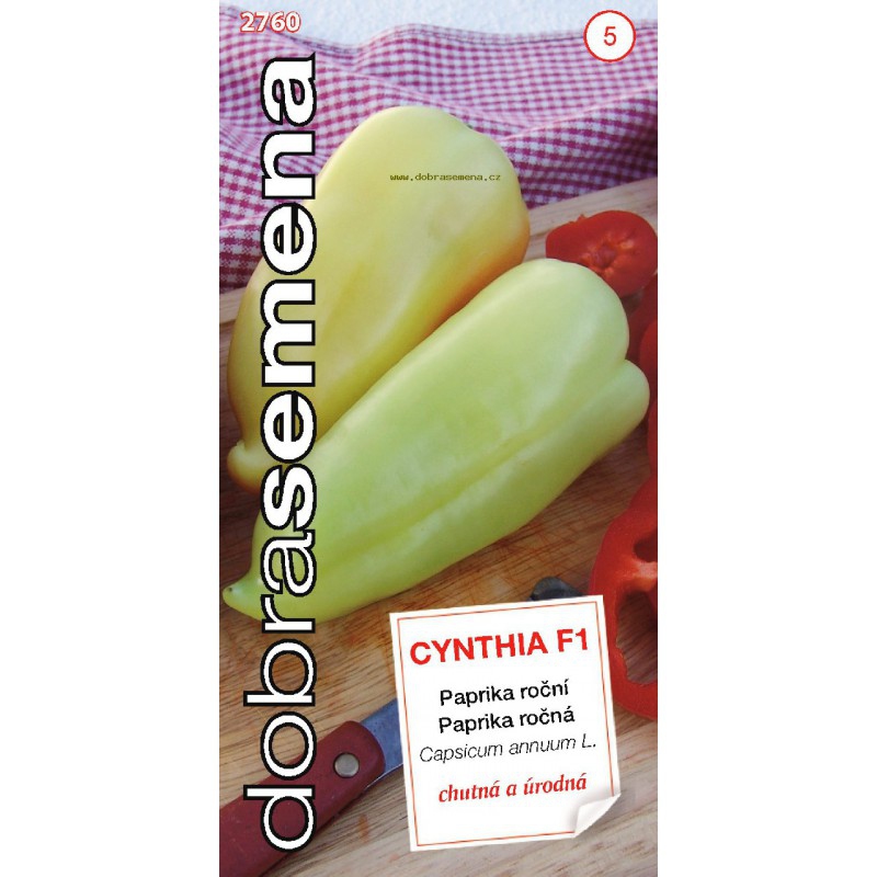 Dobrá semena Paprika ročná ´Cynthia F1´
