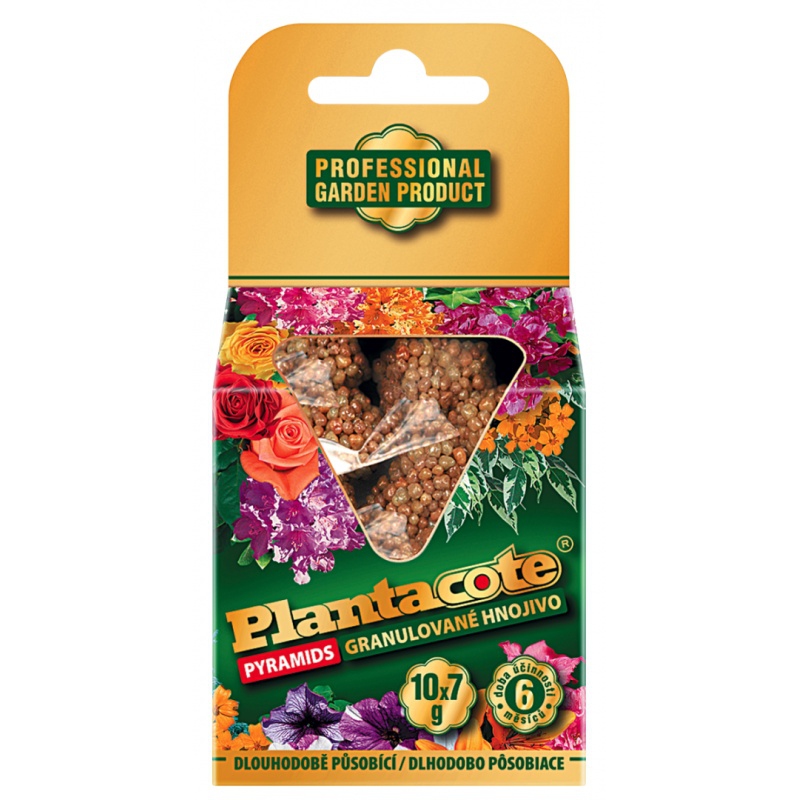 Plantacote 6M - Špeciálne granulované hnojivo - pyramídky 10x7g