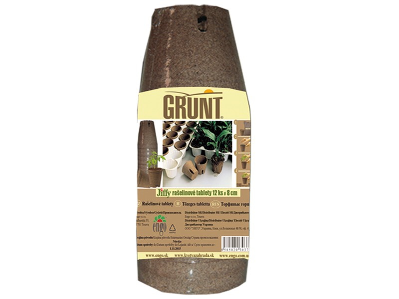 Grunt - Rašelinové zakoreňovače 12ks priemer 8cm
