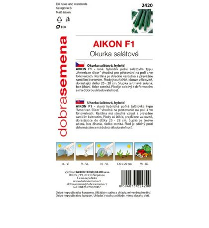 Dobrá semena Uhorka siata šalátová ´Aikon F1´