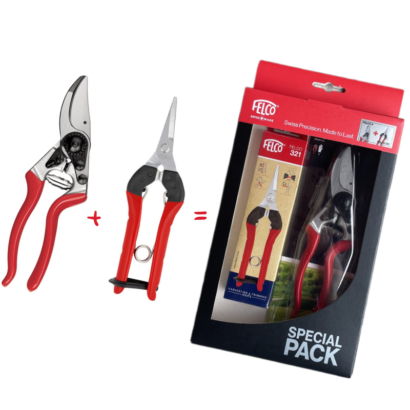 FELCO 8 Nožnice + FELCO 321 zberové nožnice