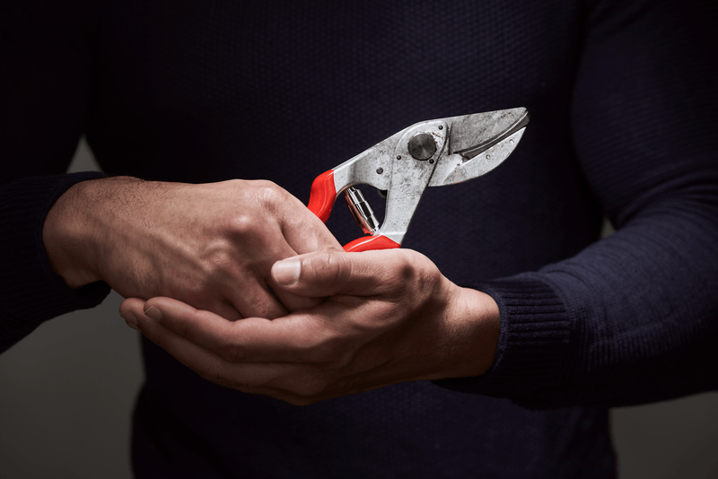 FELCO 32  Nožnice s kovadlinovým protiostrím