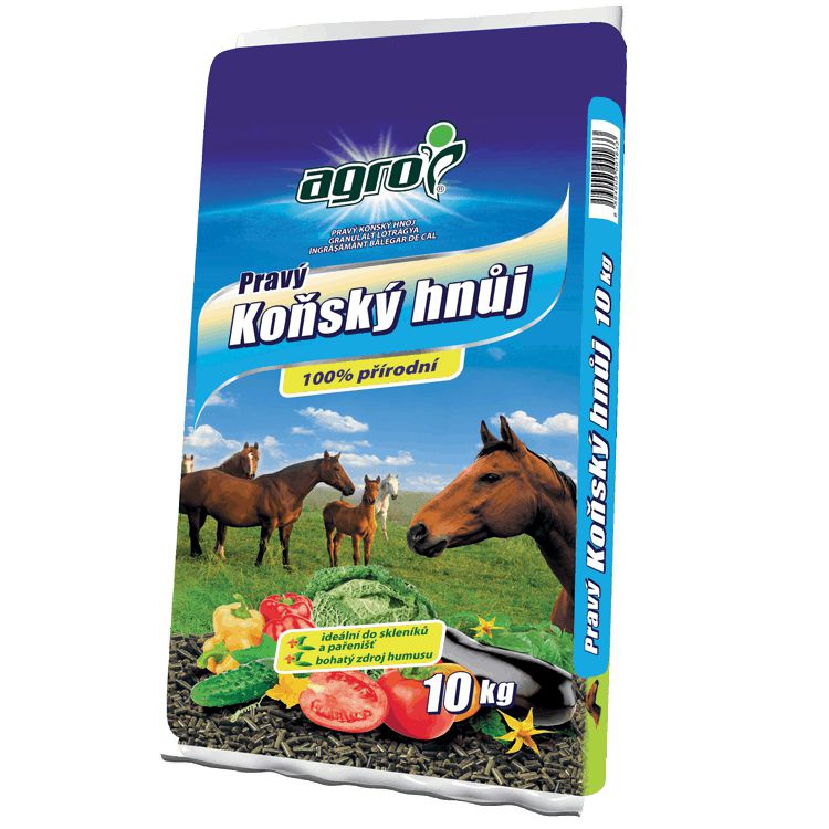 AGRO Pravý konský hnoj 10kg