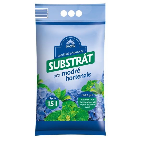 Profík Substrát na modré hortenzie 15l