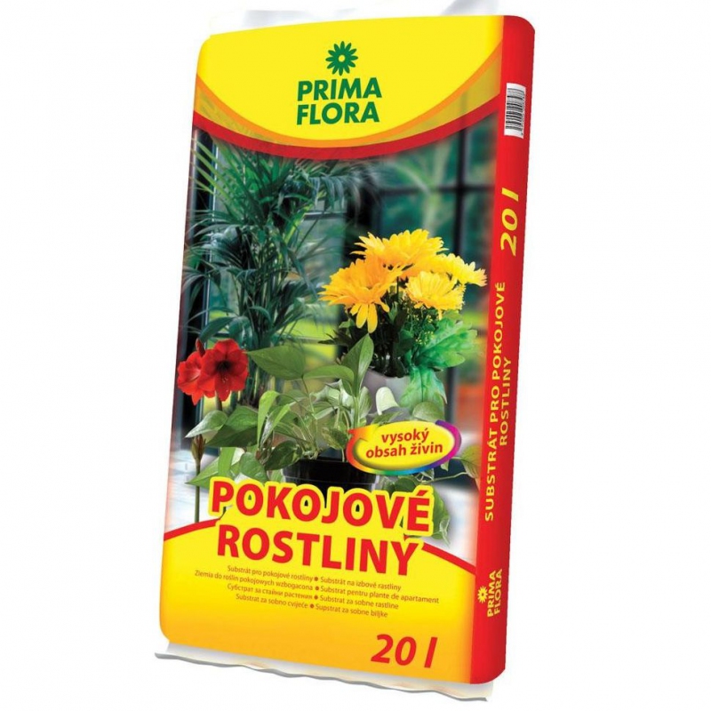PRIMAFLORA Substrát na izbové rastliny 20l