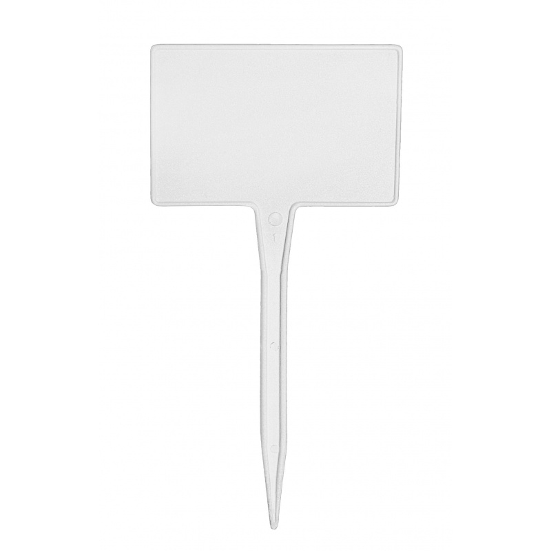 Menovka na rastliny biela 1ks 15cm