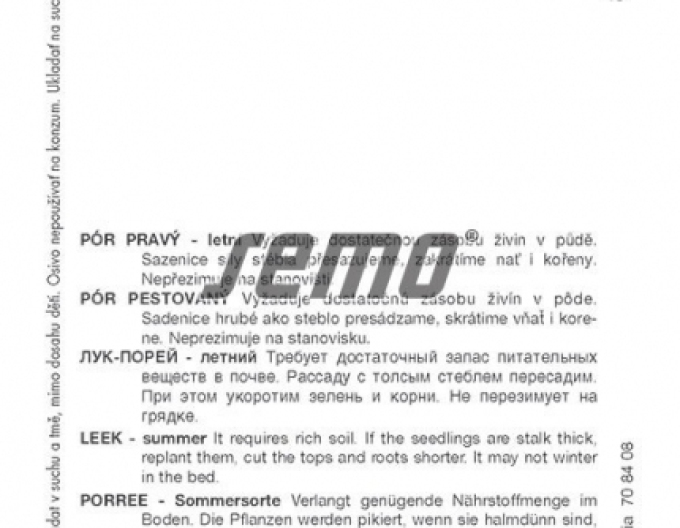 Semo Pór pravý ´Gigante Suizo´