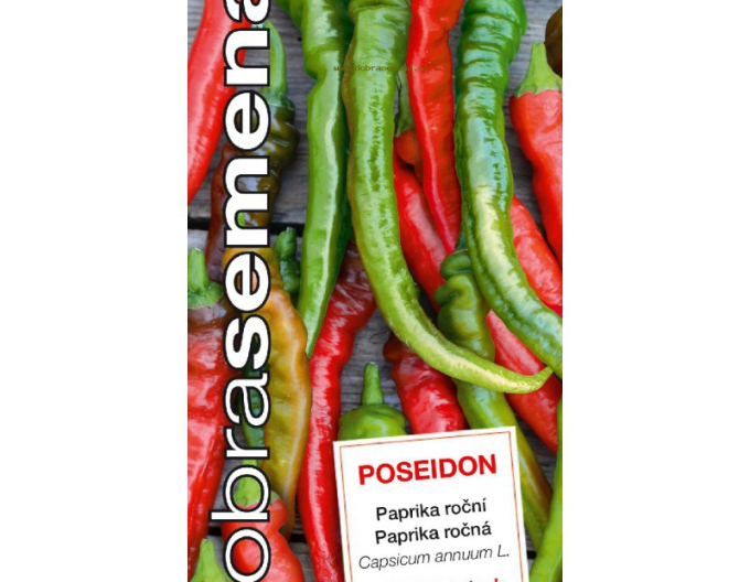 Dobrá semena Paprika baraní roh štiplavá ´Poseidon´