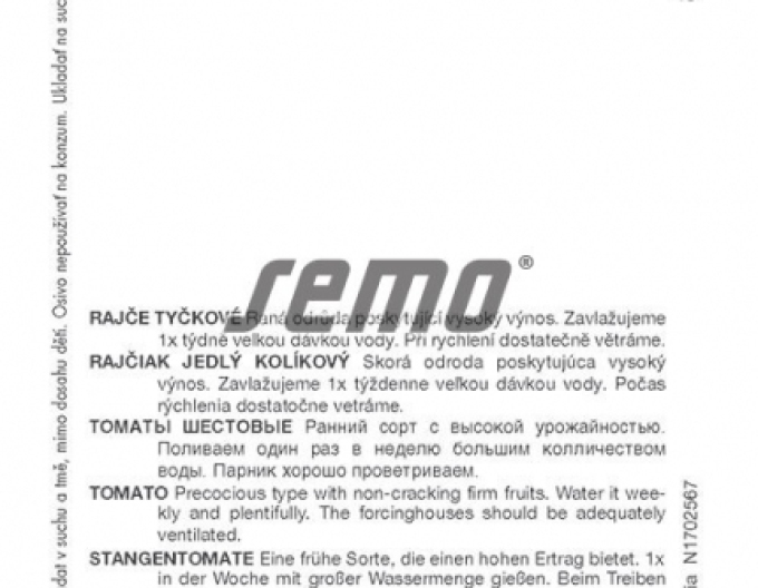 Semo Rajčiak kolíkový ´Start S F1´