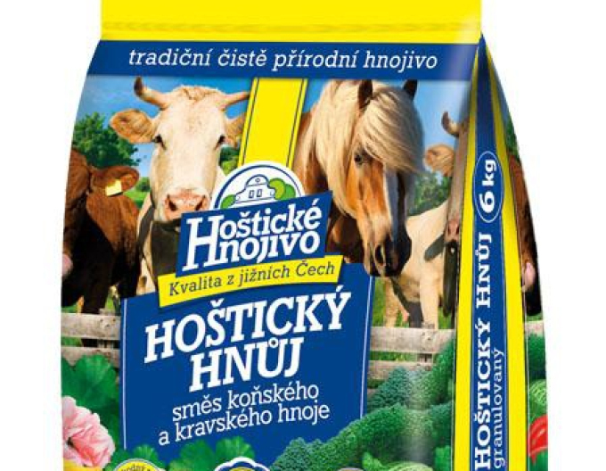 Hoštický hnoj zmes kravského a konského 6kg