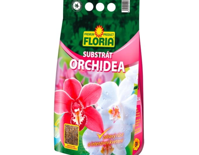 Floria - substrát na orchidey 3l