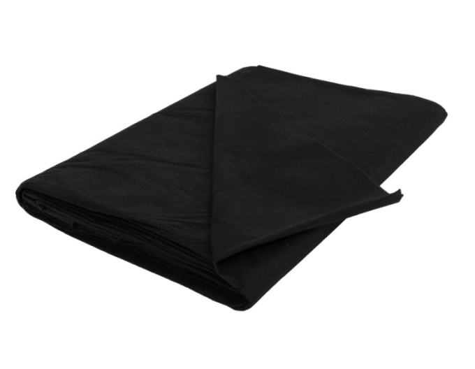 Netkaná textília čierna 50g/m2 1,6x5m