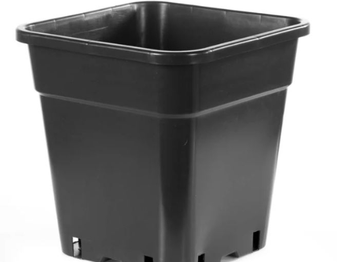 Kvetináč plastový vysoký štvorcový 18L, 30 x 31 cm