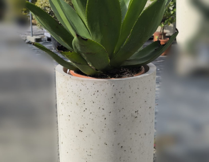 Kvetináč Terratico Fusion Oslo M Pearl