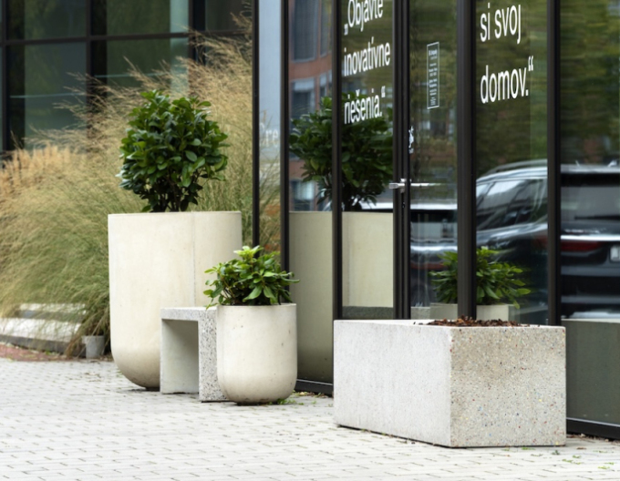 Kvetináč Terratico Terra Vienna L Pearl