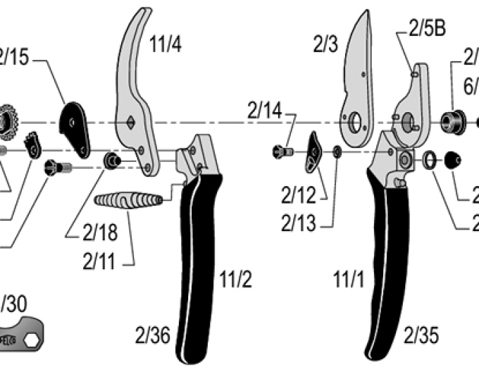 ´FELCO 11´ Záhradné nožnice