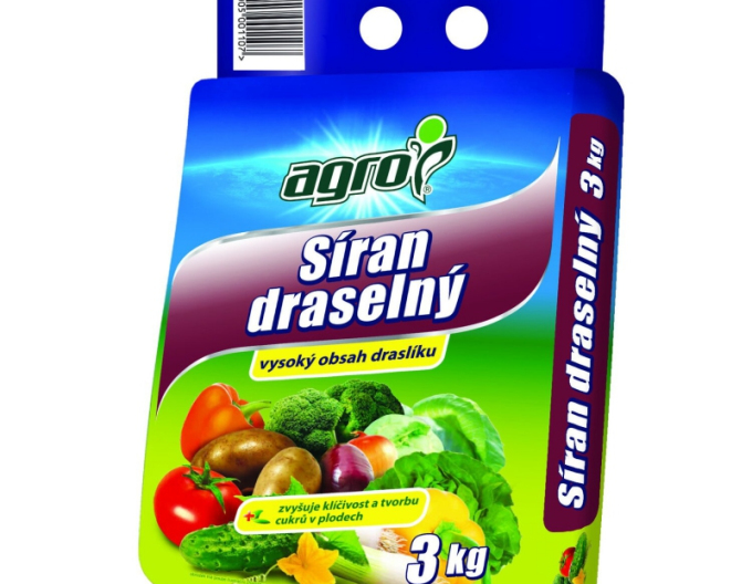 AGRO Síran draselný 3 kg