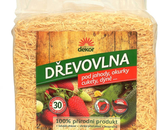 Forestina Drevovlna 850g pod jahody, cukety