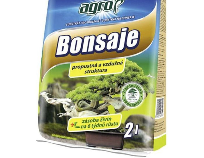 AGRO Substrát na bonsaje 2l
