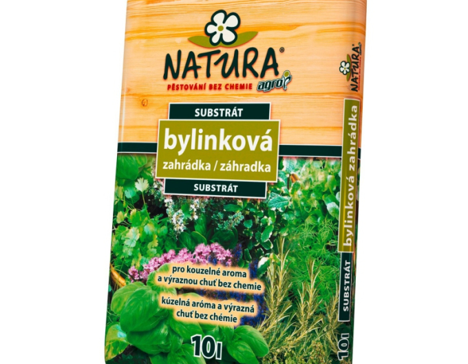 Natura Substrát bylinková záhrada 10l