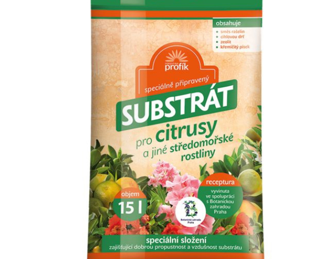 Profík Substrát na citrusy 15l